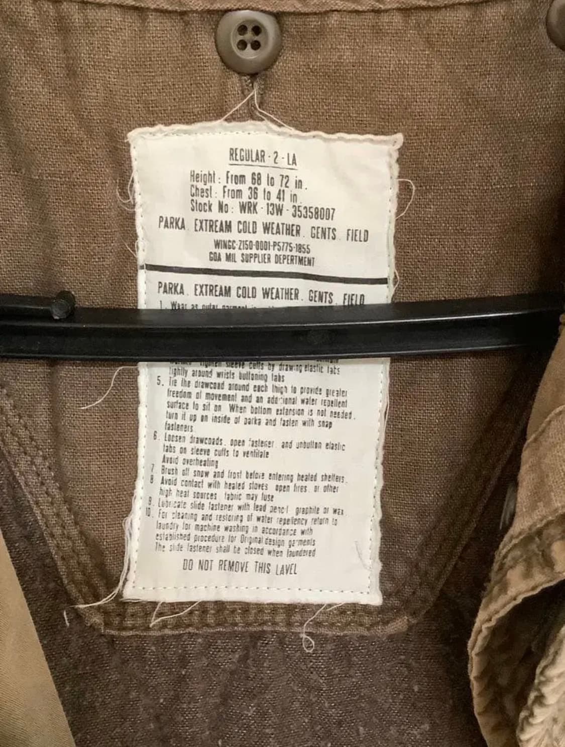 Goa 모즈 코트 레귤러 2-LA 탁한 브라운 상품이미지2