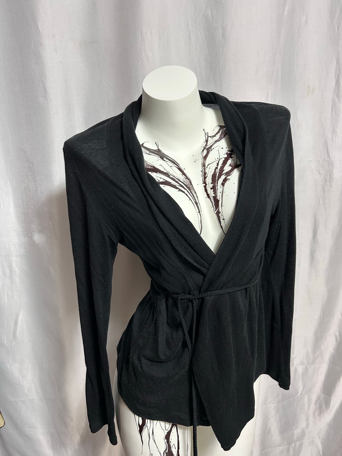 v-kei mood drape cardigan 상품이미지3