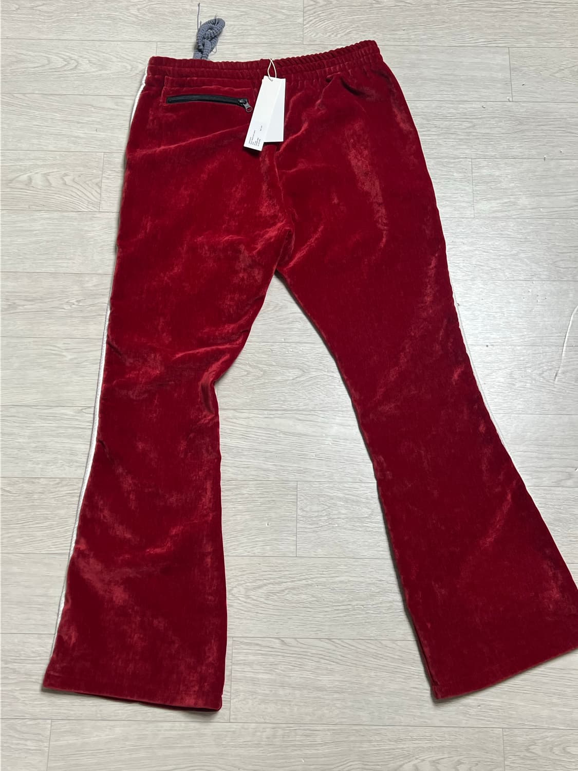 anchovi 플레어 벨벳 팬츠 상품이미지3