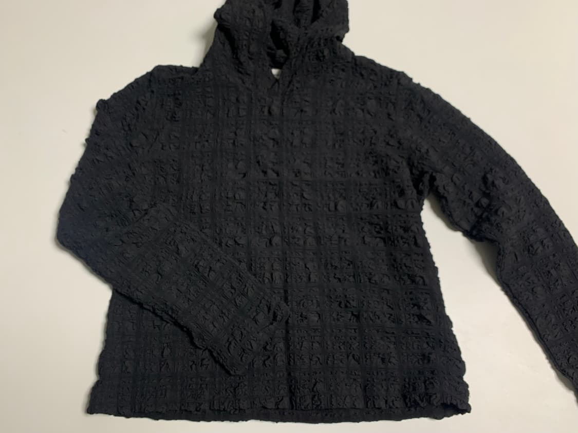 999휴머니티 크링클 후드 (블랙) 상품이미지3