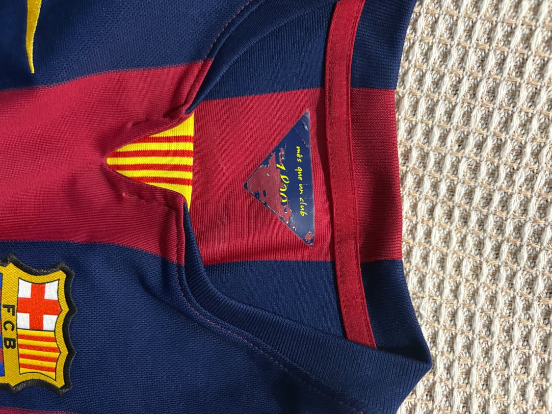 Nike 메시 바르셀로나 14-15 XL 80 유니폼 상품이미지4