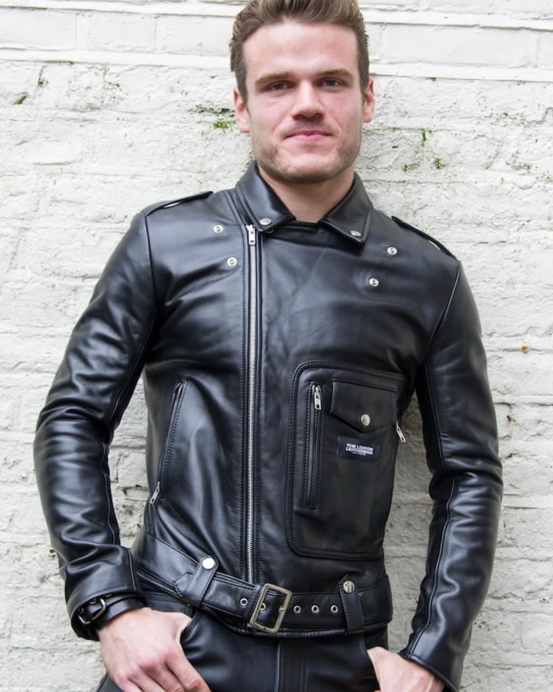 [44, 105] 루이스레더 런던레더맨 하이웨이 패트롤 자켓 상품이미지1