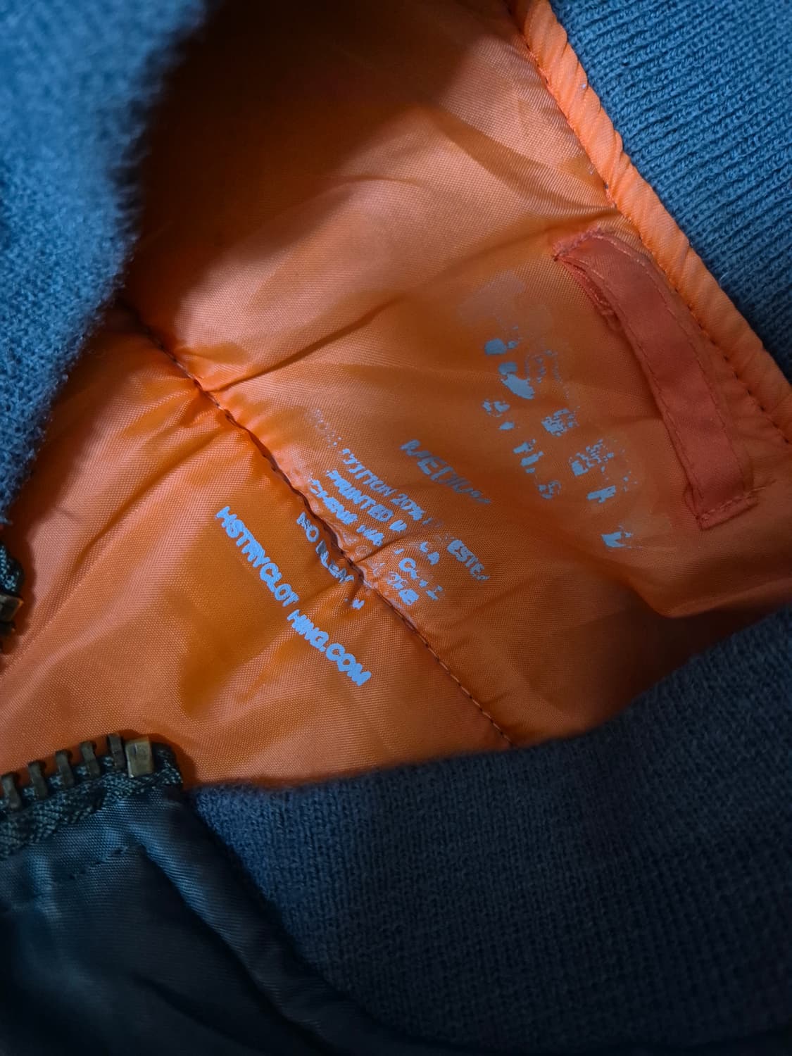 히스토리오브나스 패치 MA-1 로스코 항공자켓 상품이미지5