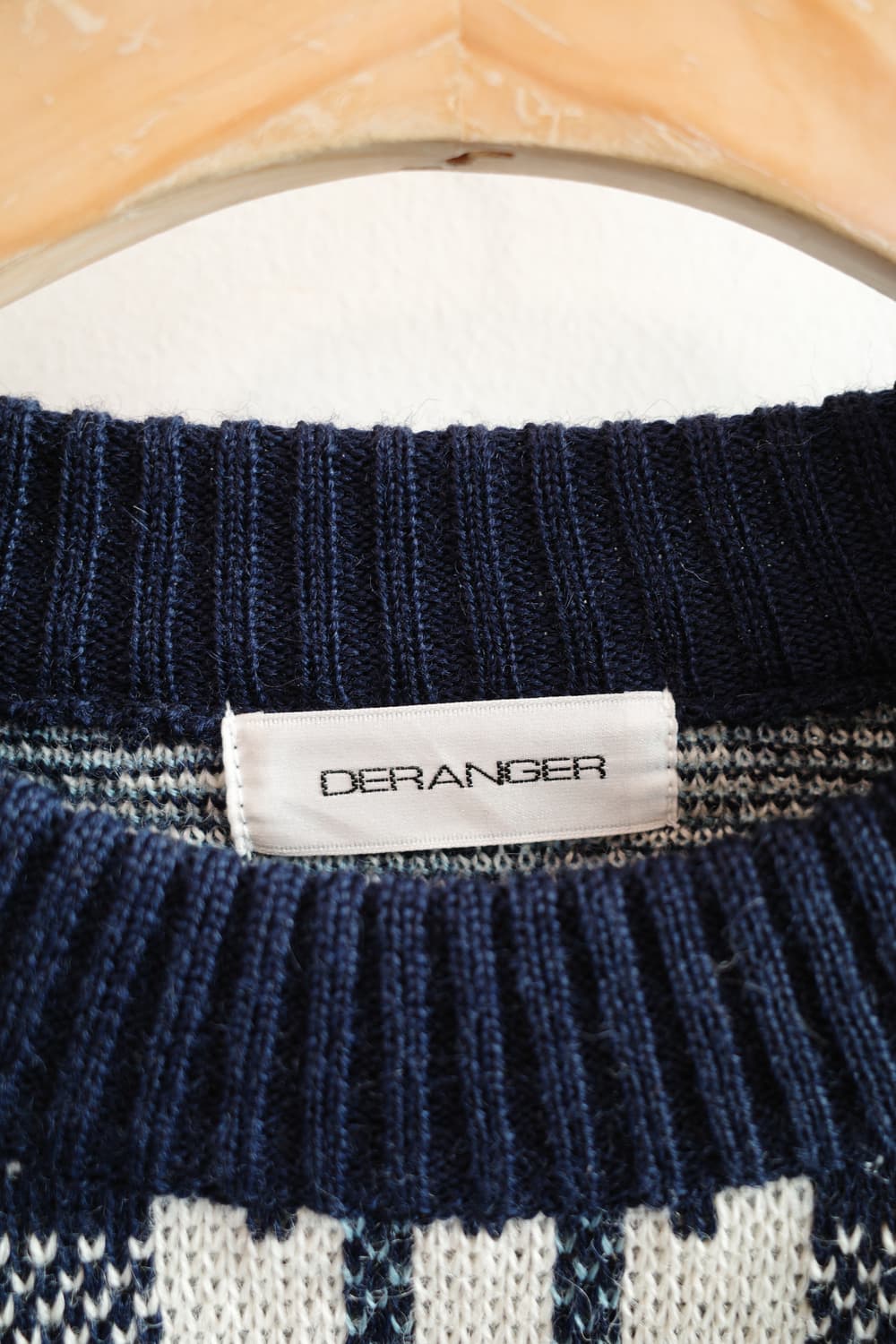 DERANGER 패턴 울 니트 (새상품) 상품이미지3