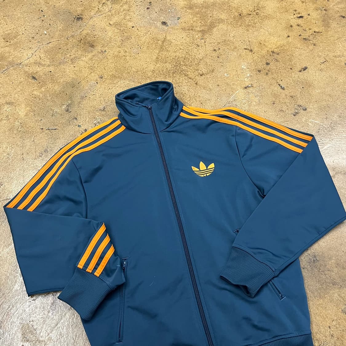 [정품/90] 아디다스 파이어버드 트랙탑 청록주황 b16 상품이미지1