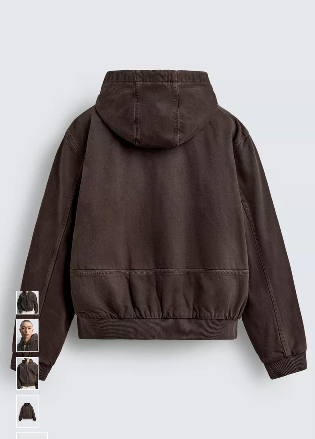 자라 맨즈 후드 패딩 자켓 s 상품이미지2