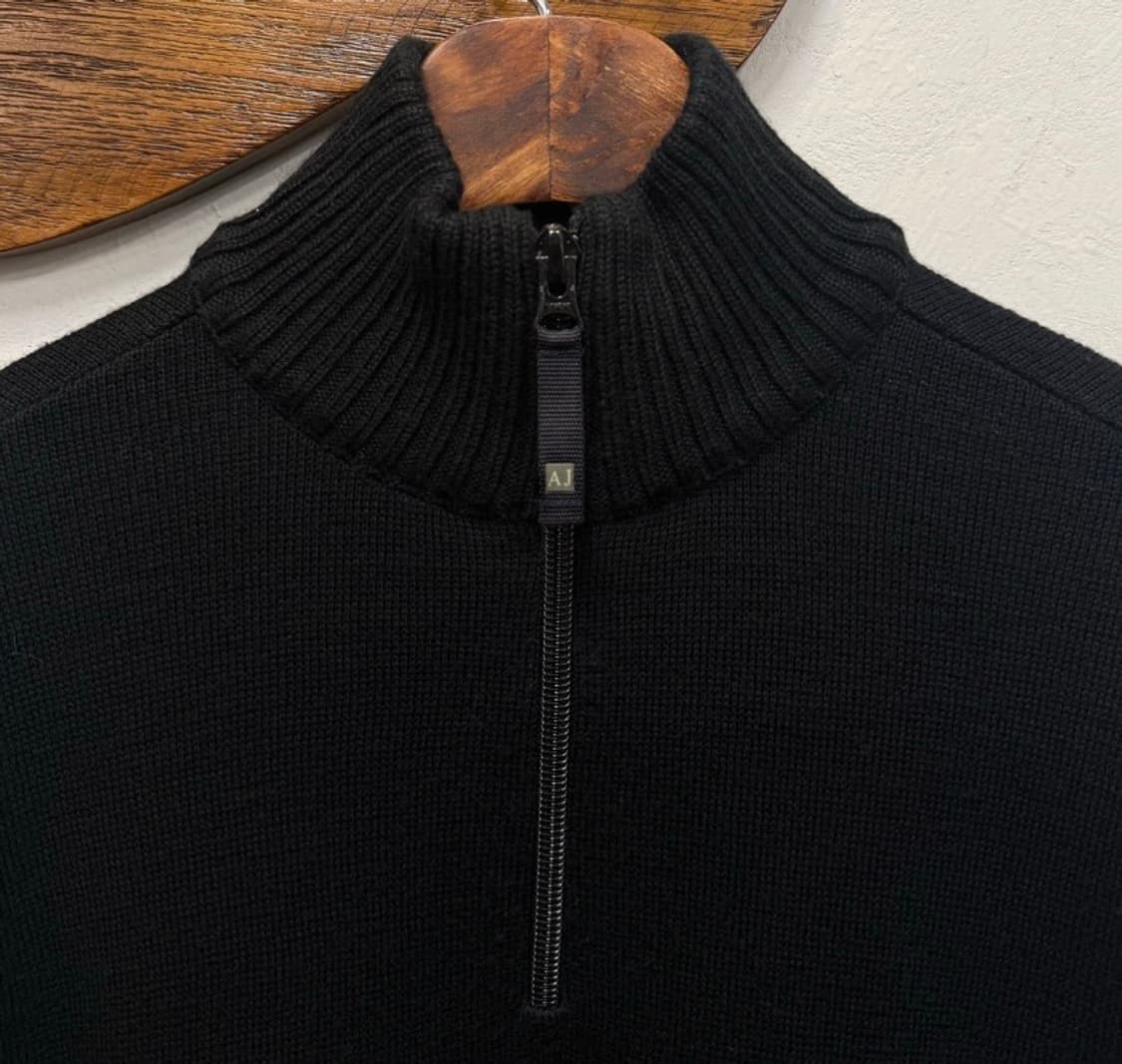 아르마니 하프집 니트 상품이미지3