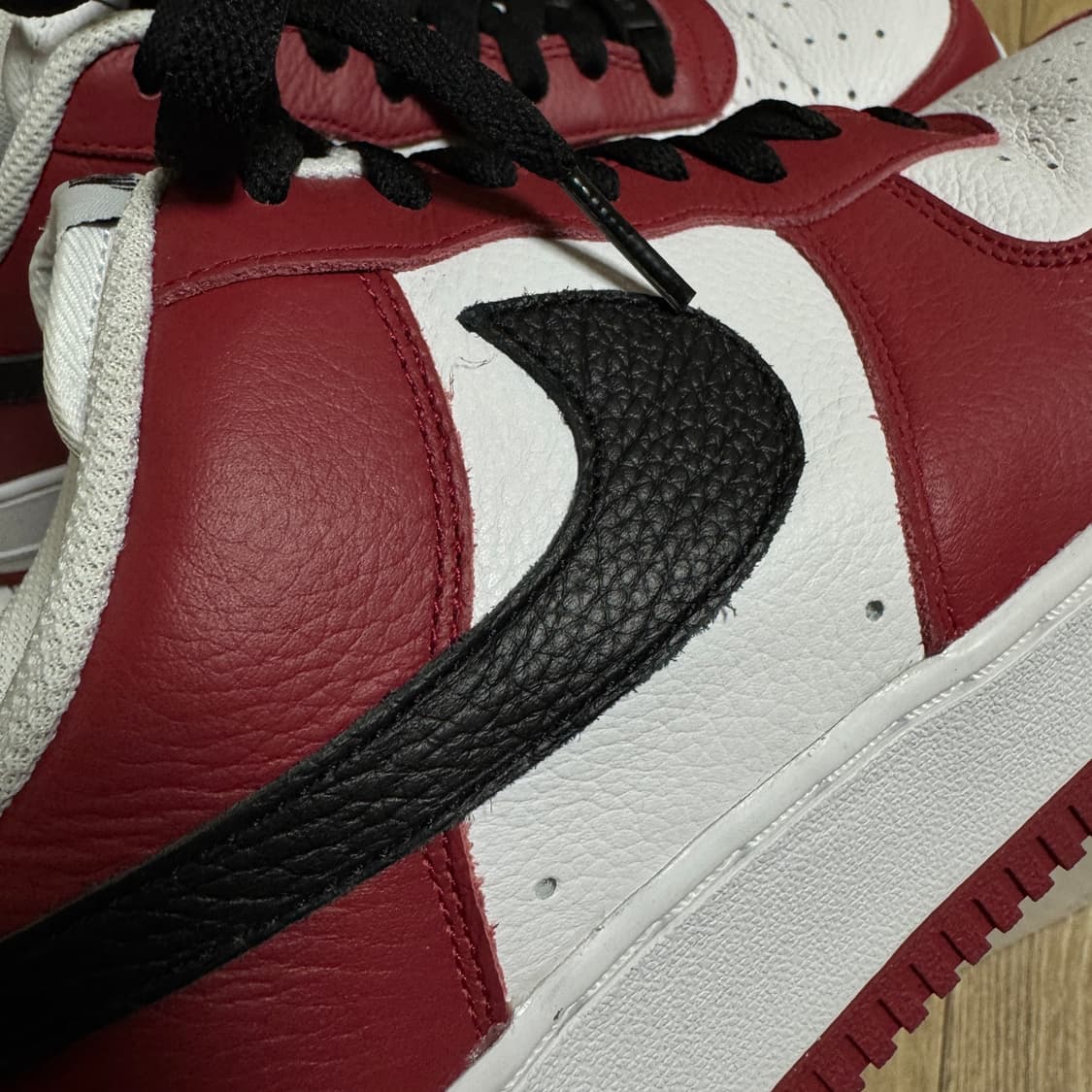 나이키 에어포스1 로우  시카고 컬러웨이 nike by you 상품이미지3