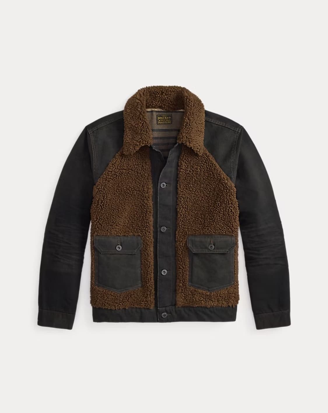 RRL 플리스 패널 캔버스 재킷 L  상품이미지1