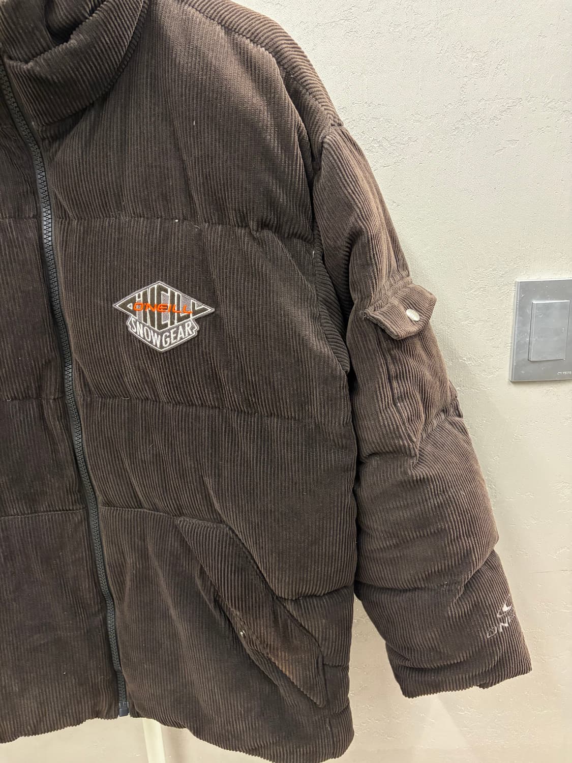 O'Neill 오닐 corduroy padding brown M 상품이미지4
