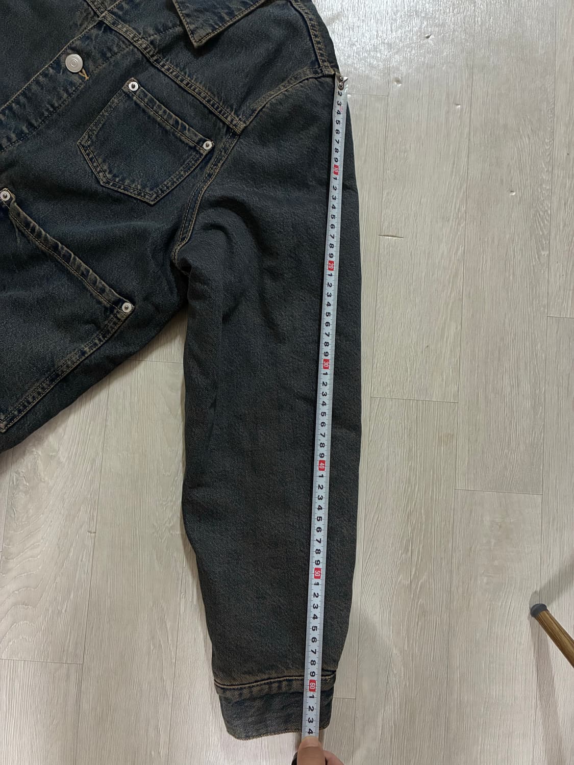 자라 빈티지스타일 데님 자켓 상품이미지4