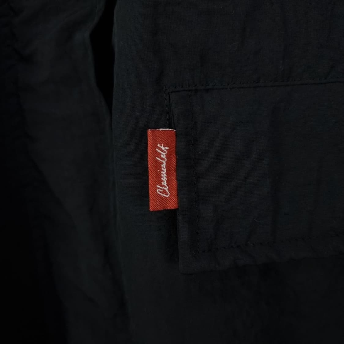 [빈티지] 오버핏 탈부착 패디드 자켓 블랙 M18470 상품이미지5