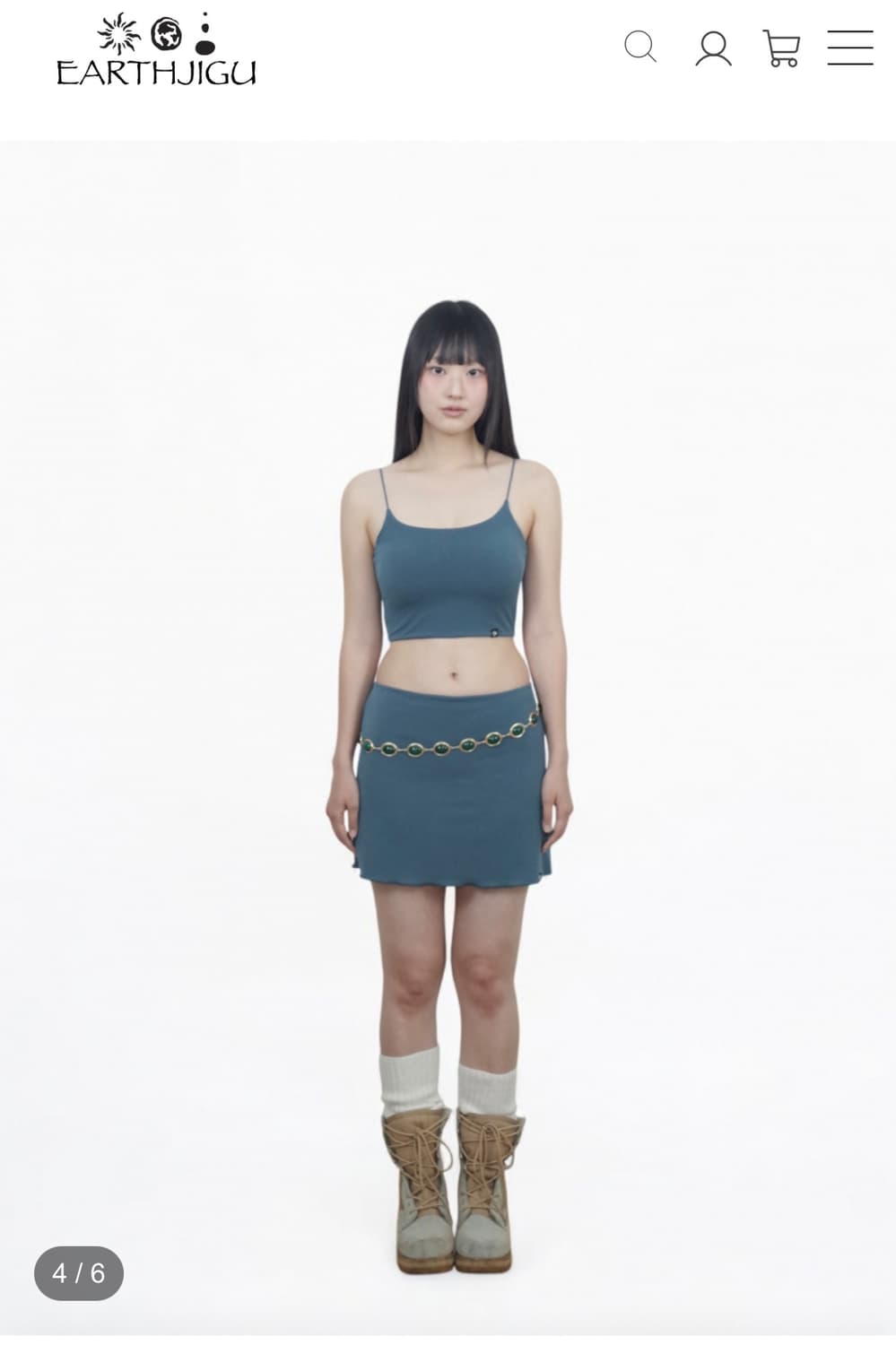 Earthjigu ATHLEISURE BRA SLEEVELESS 상품이미지4