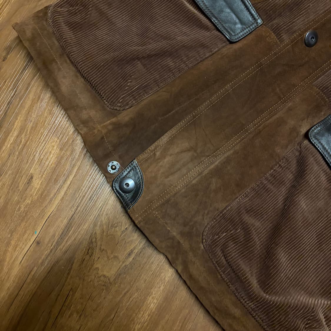 ROTARY GROUP CORDUROY LEATHER JACKET 상품이미지7