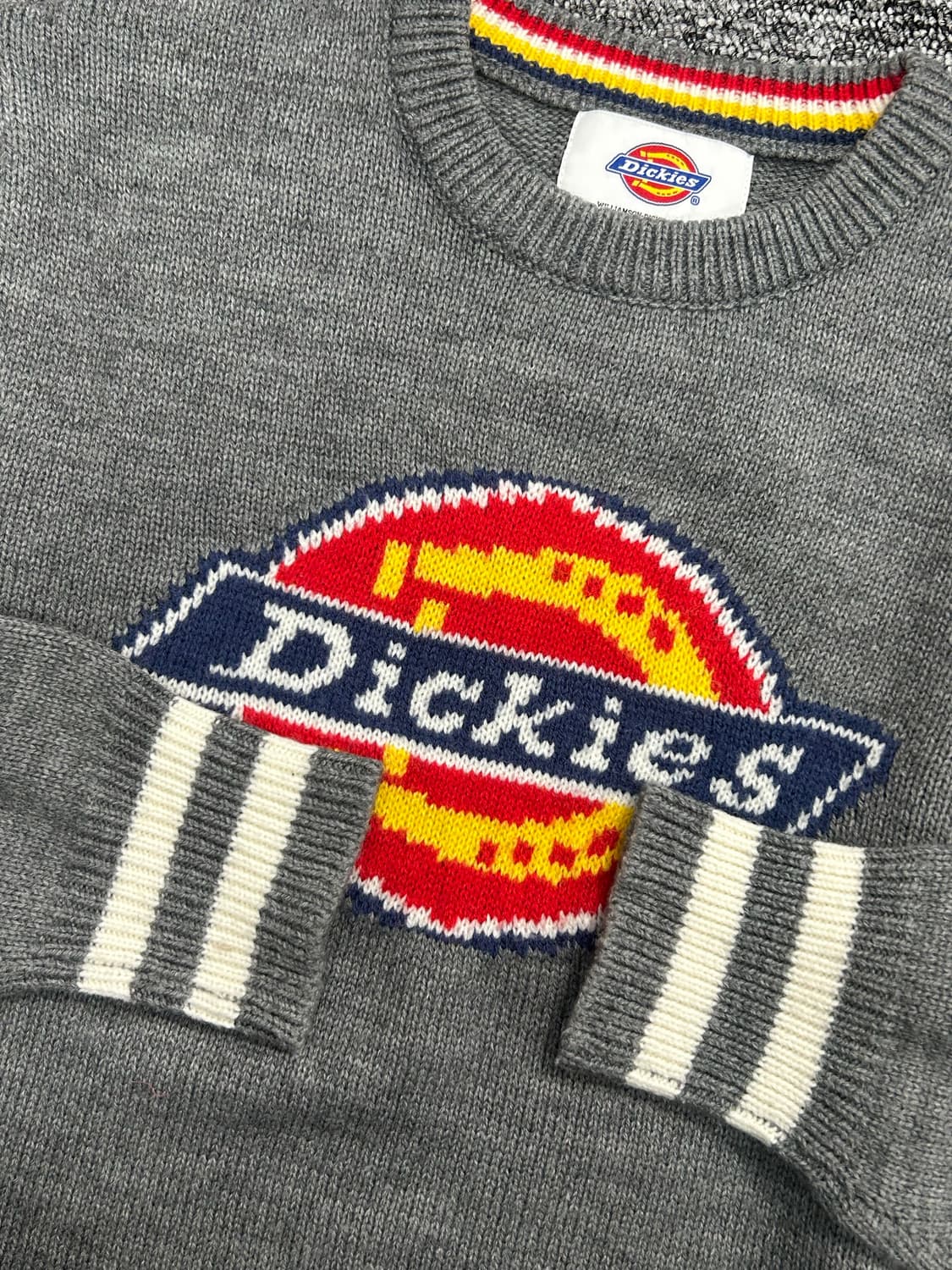 디키즈 빅로고 그레이 니트 M 상품이미지6