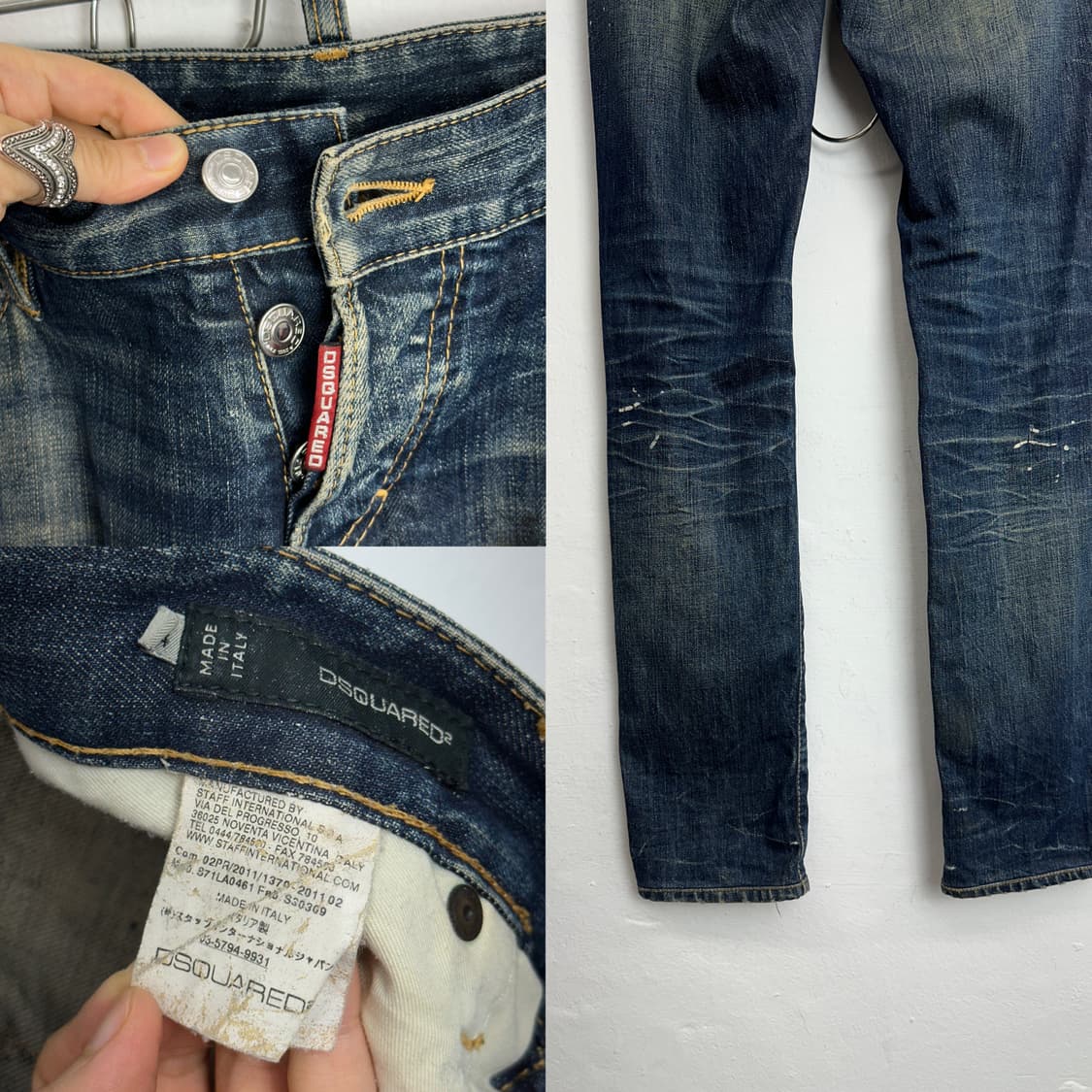 Dsquared2 2011 Distressed Bullet Paint S 상품이미지10