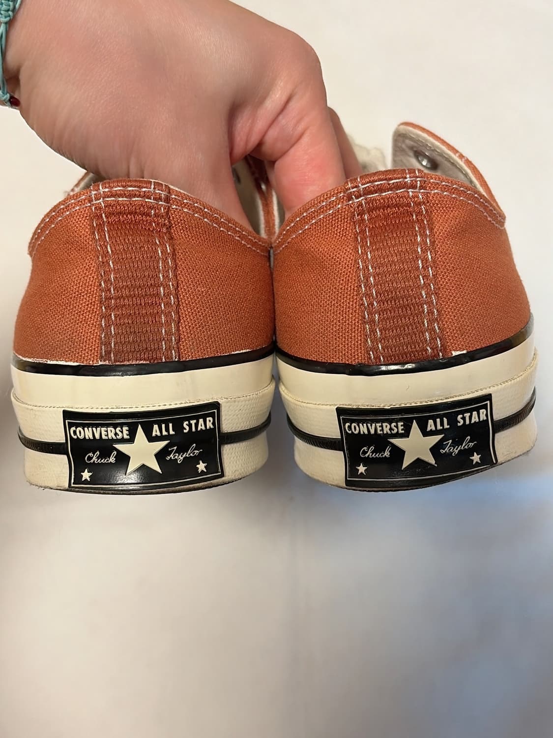 컨버스 척 70 로우 더스티 피치 255-260 사이즈 판매합니다. 상품이미지5