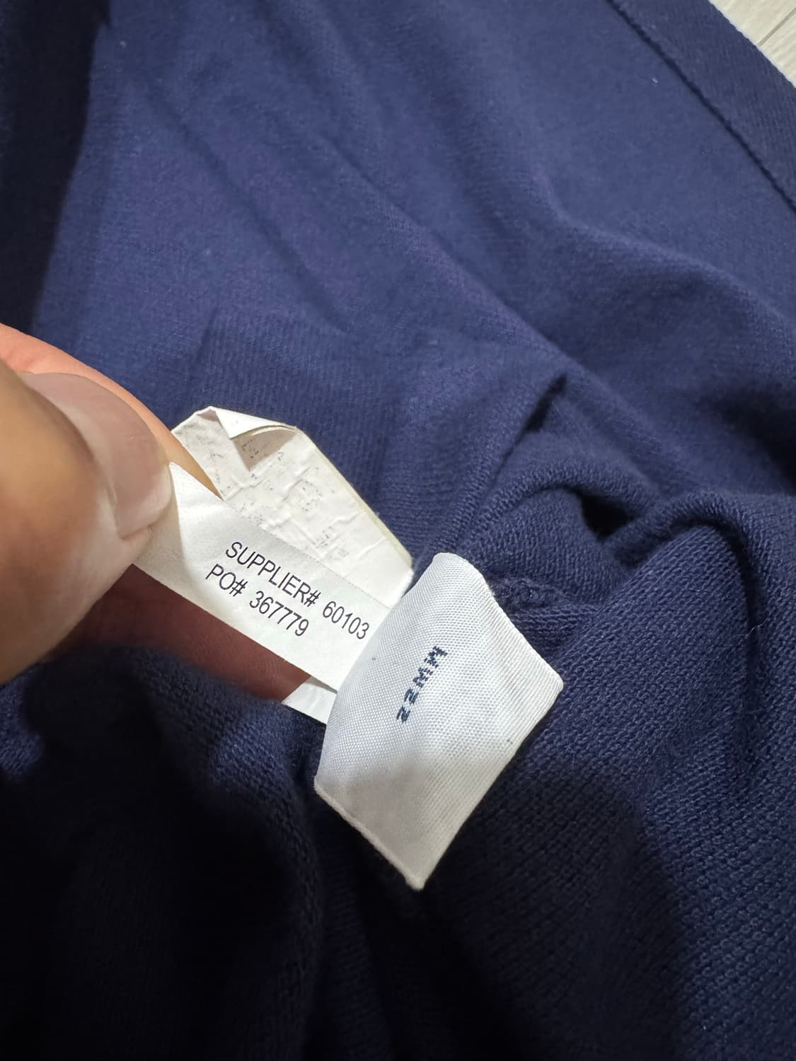 폴로 랄프로렌 레드 포니 네이비 색상 카라티 상품이미지4