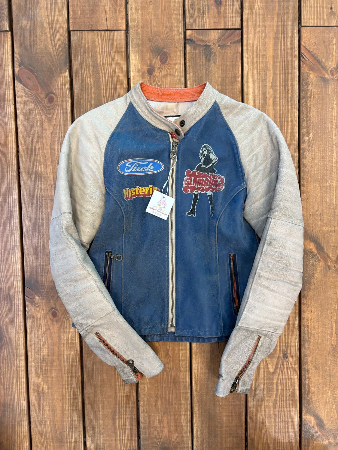 히스테릭글래머 소가죽 라이더자켓 상품이미지4