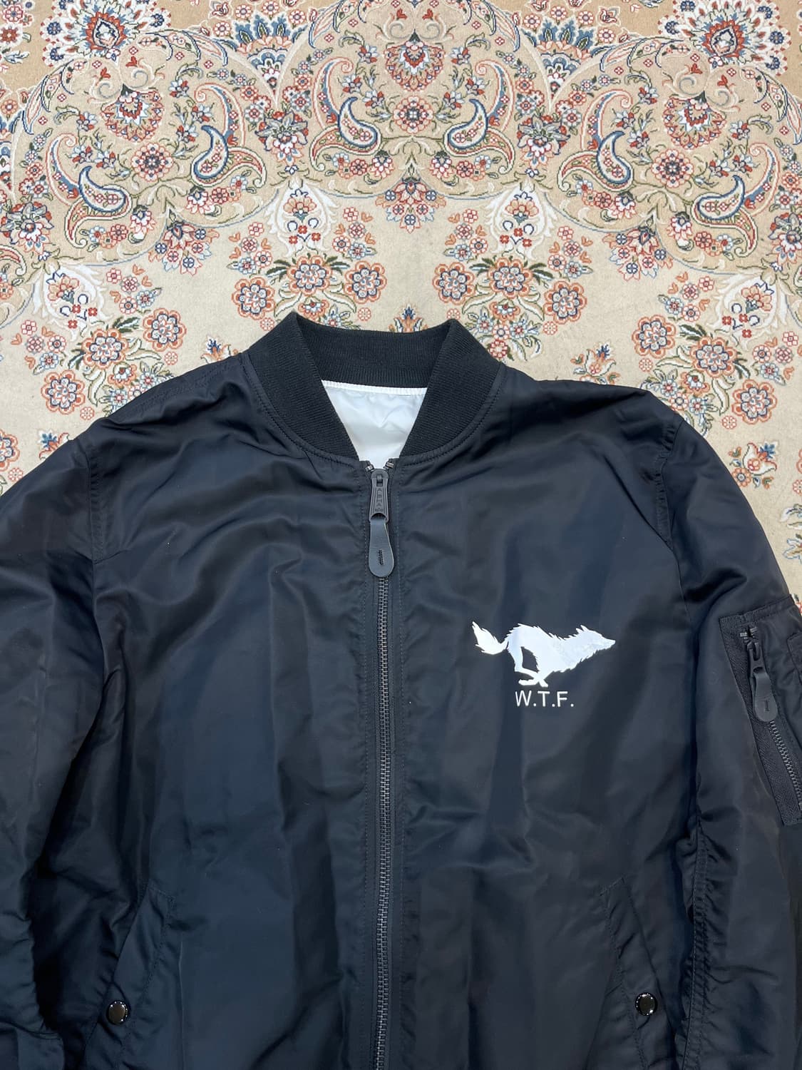 알파 X 앨솔리타리오 MA-1 플라이트 자켓 상품이미지5