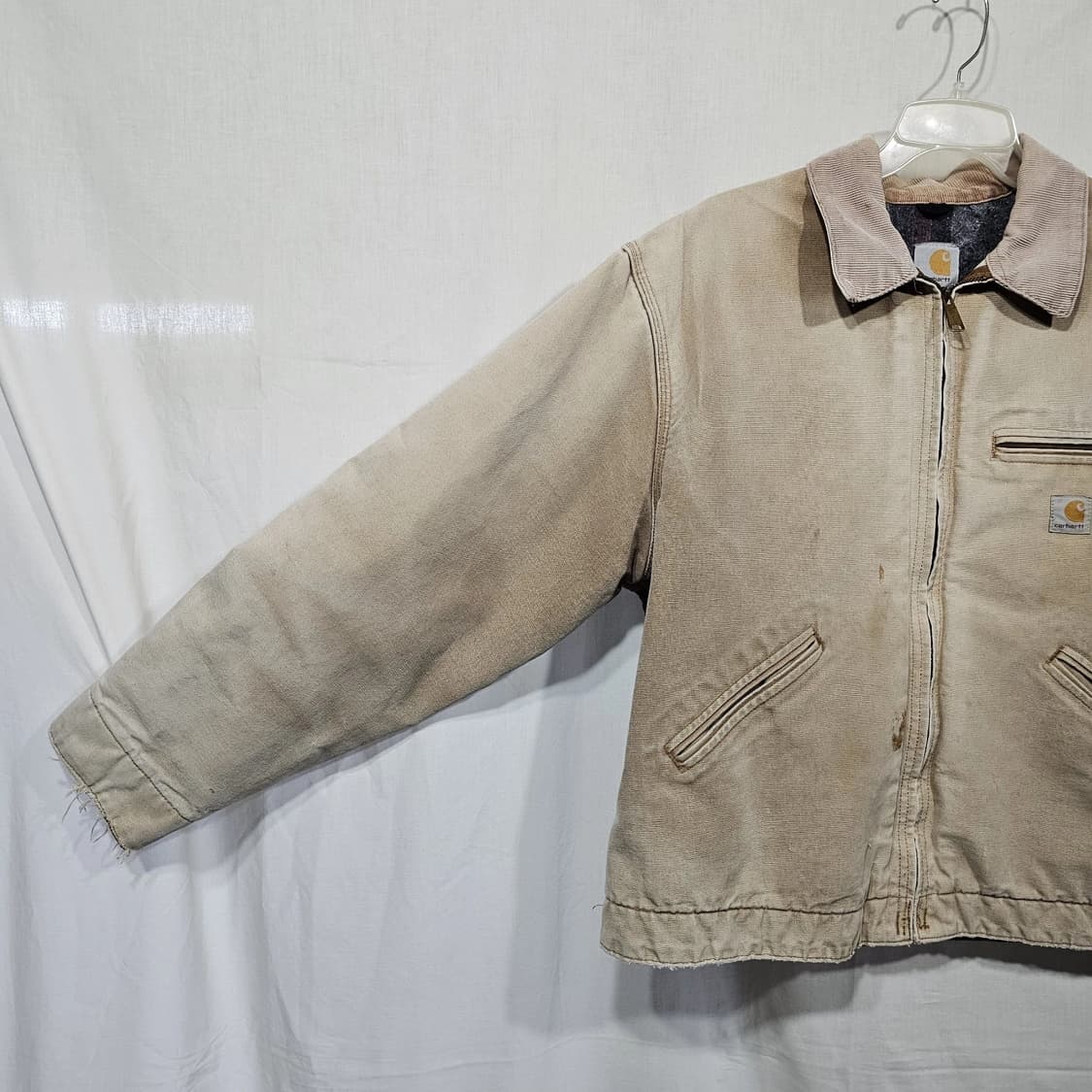 칼하트 J01 디트로이트 자켓 브라운 상품이미지4
