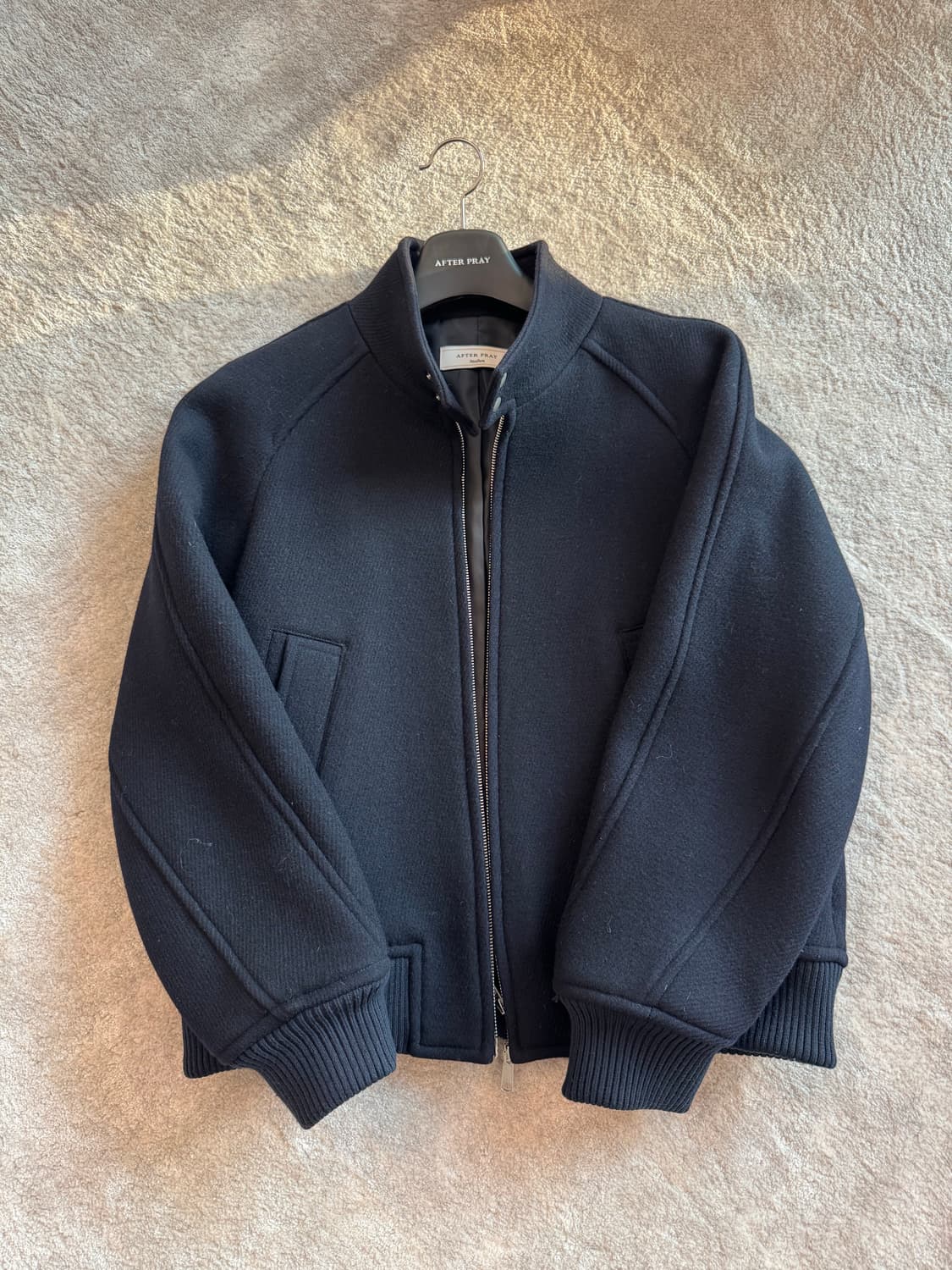 [애프터프레이] 리가즈 해링턴 블루종 다크네이비 M 상품이미지2