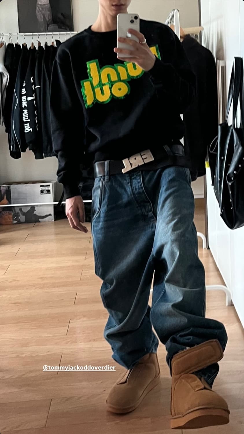 Ami 알렉스 핏 진 블루 33 상품이미지3