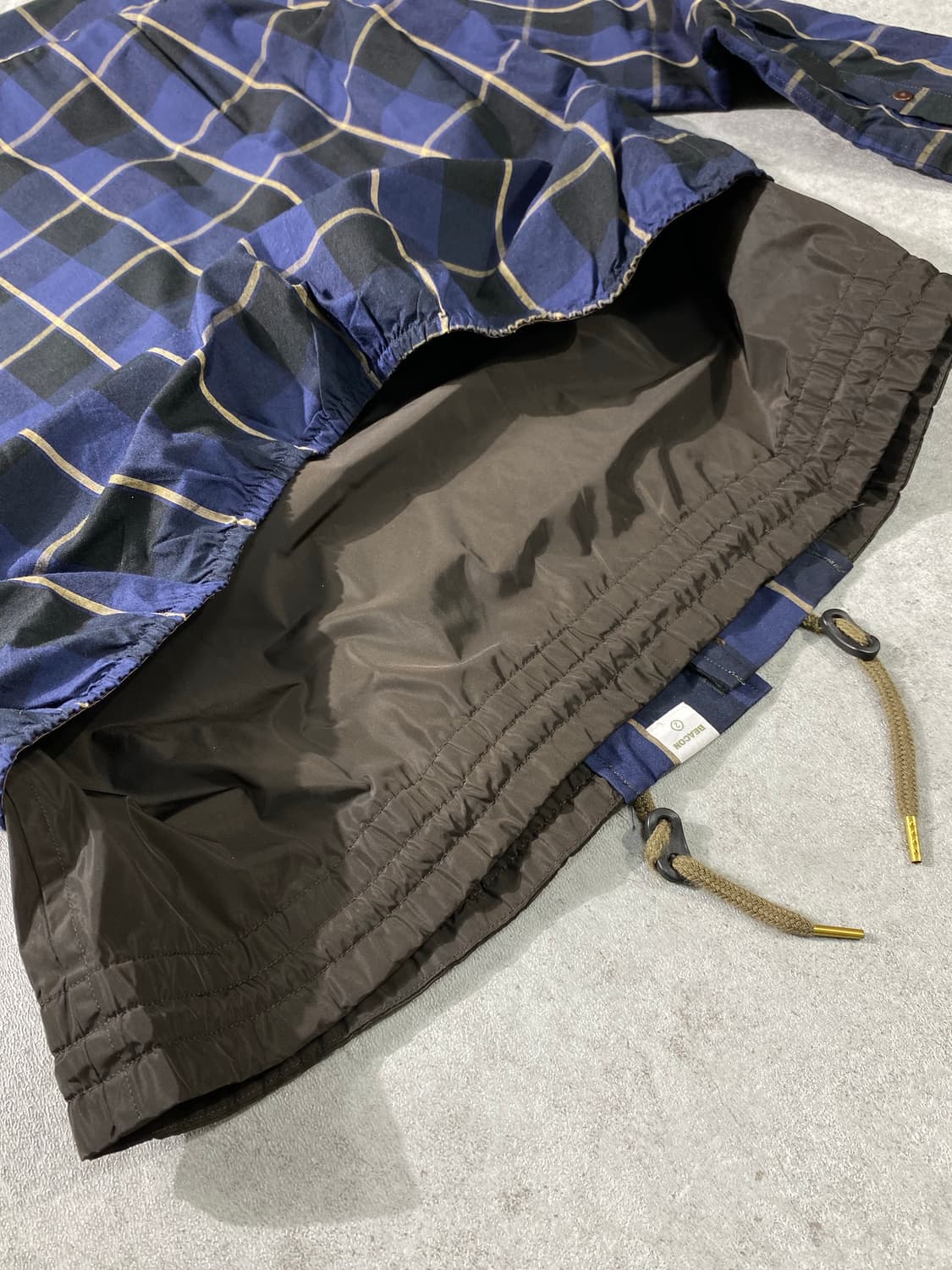 [2] Kolor Beacon 컬러 비콘 나일론 레이어드 셔츠 상품이미지7