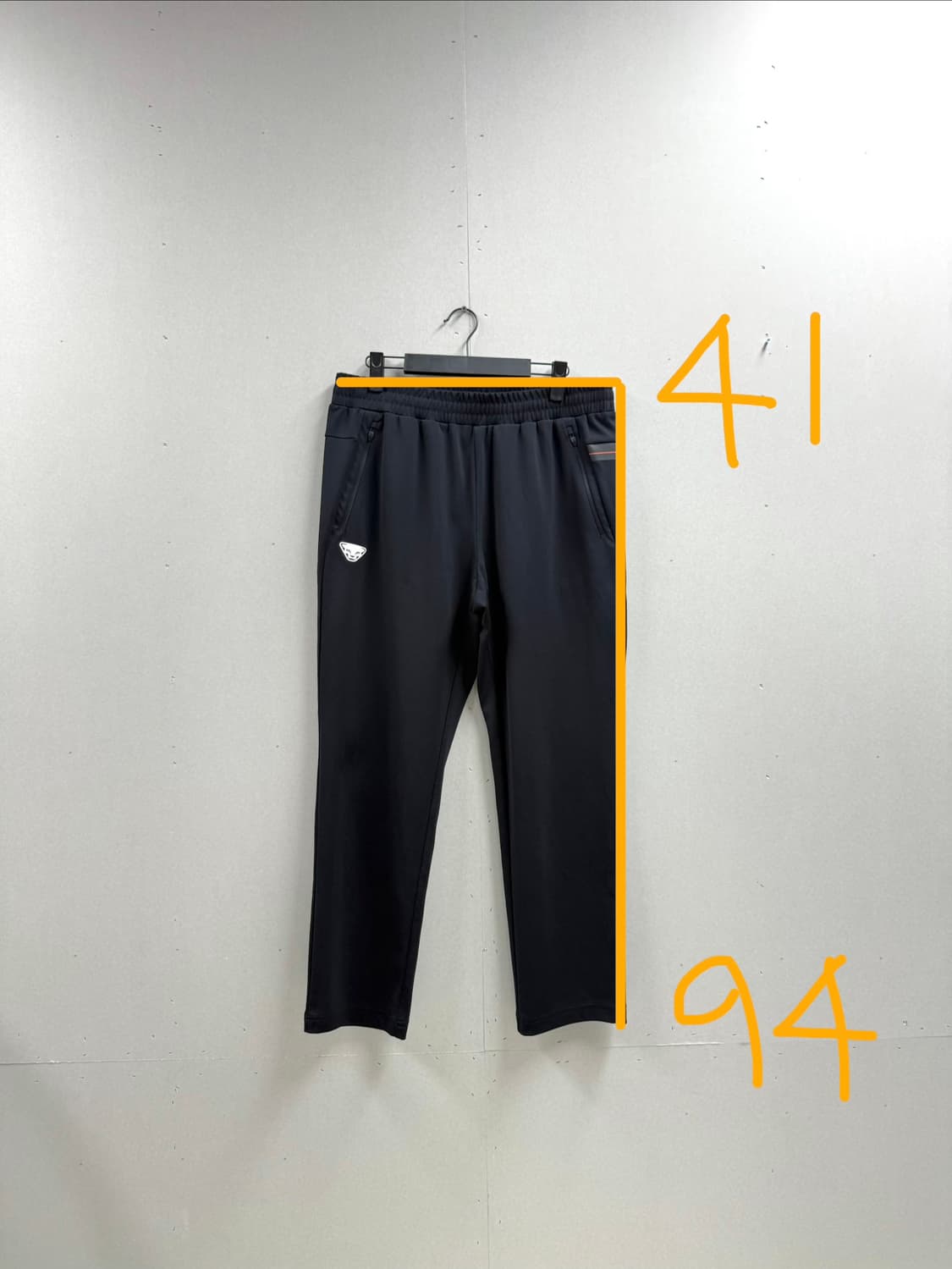 남성 XL 90 / 다이나핏 팬츠 블랙 상품이미지2