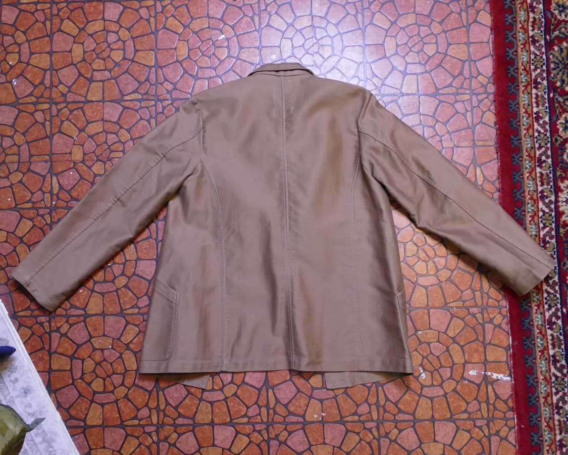 [M] 유나이티드 애로우즈 X 트라보 프렌치 워크 자켓 브라운 컬러 상품이미지5