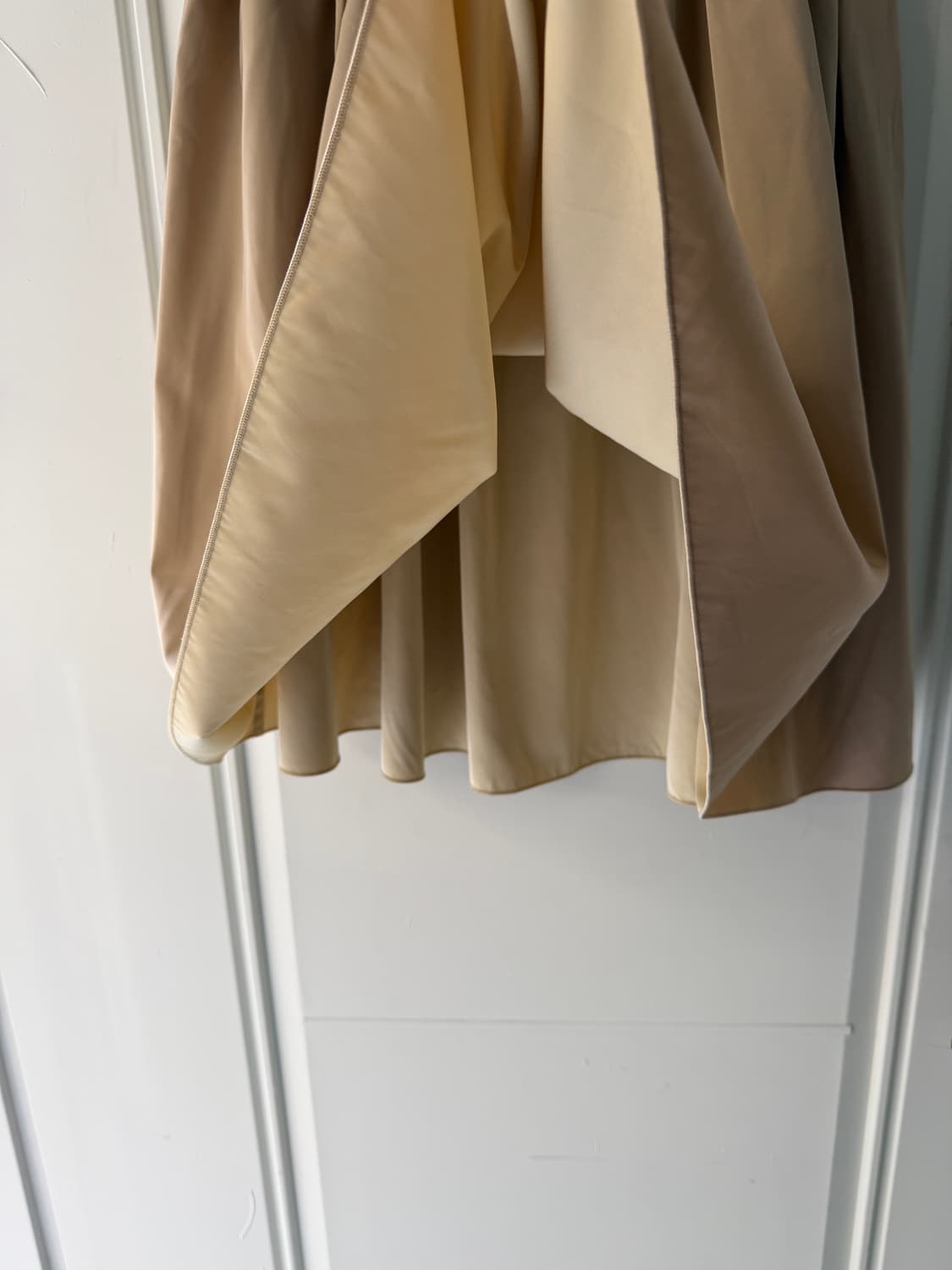 일본빈티지 베이지 바스락 롱스커트 상품이미지6