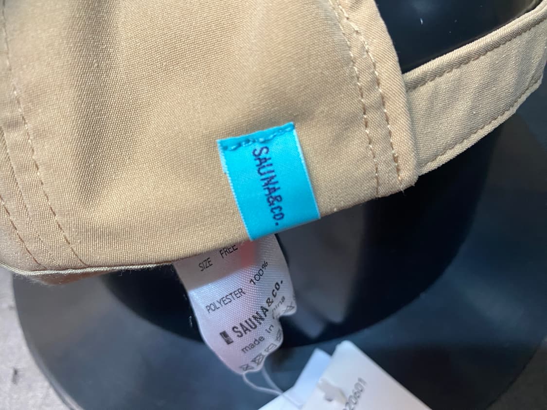 Sauna&co vintage style cap볼캡 새상품 상품이미지4