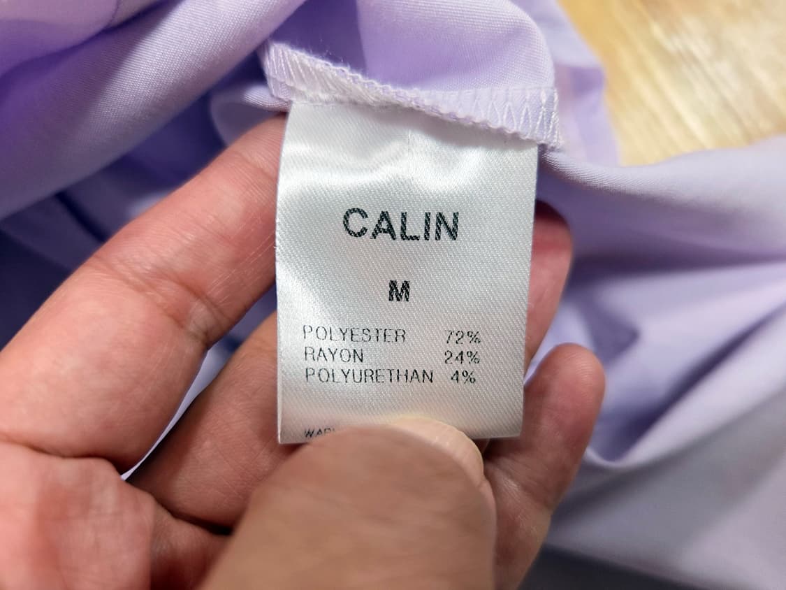 꺌랑(CALIN) 오버핏 왜다려셔츠 프리사이즈 상품이미지9