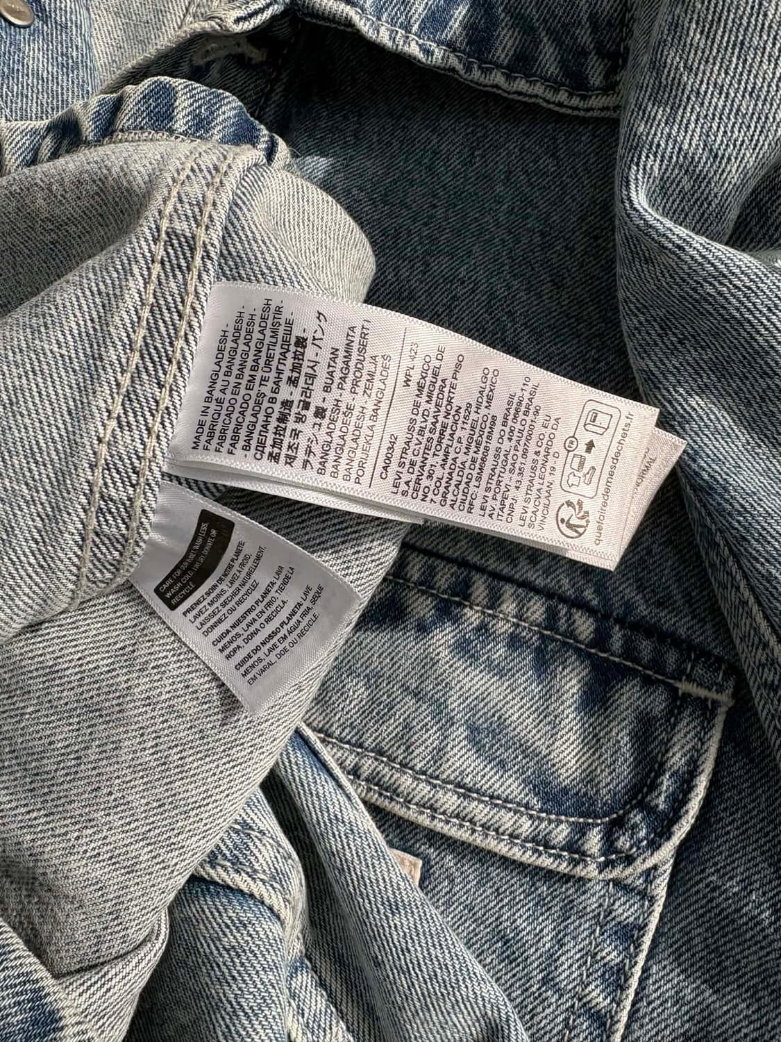 [S] 리바이스 브로드웨이 엔지니어 데님 자켓 상품이미지5