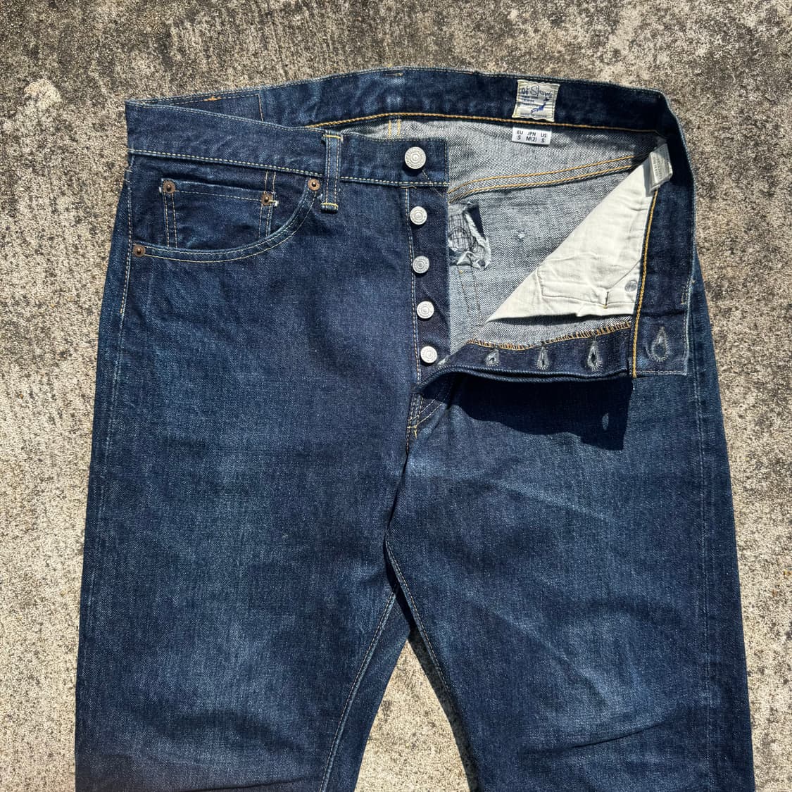 [32] Orslow 오어슬로우 105 셀비지 데님 팬츠 상품이미지3