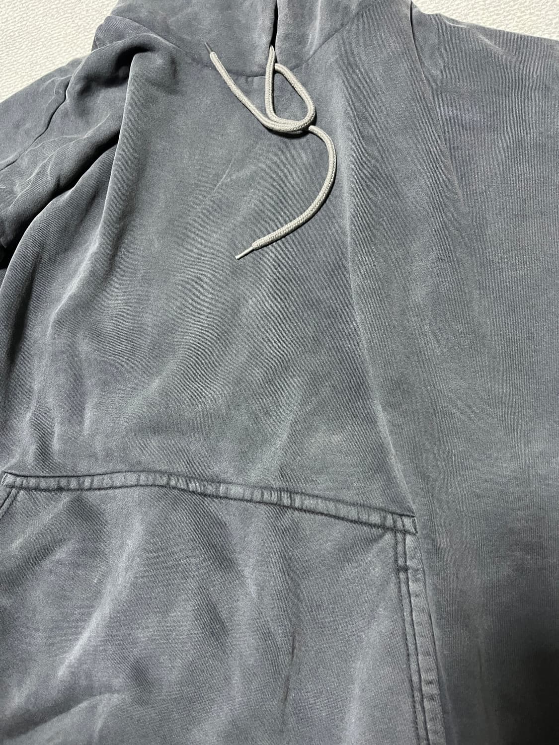 이지갭 풀오버 후드M 포에틱블랙 새상품 상품이미지1