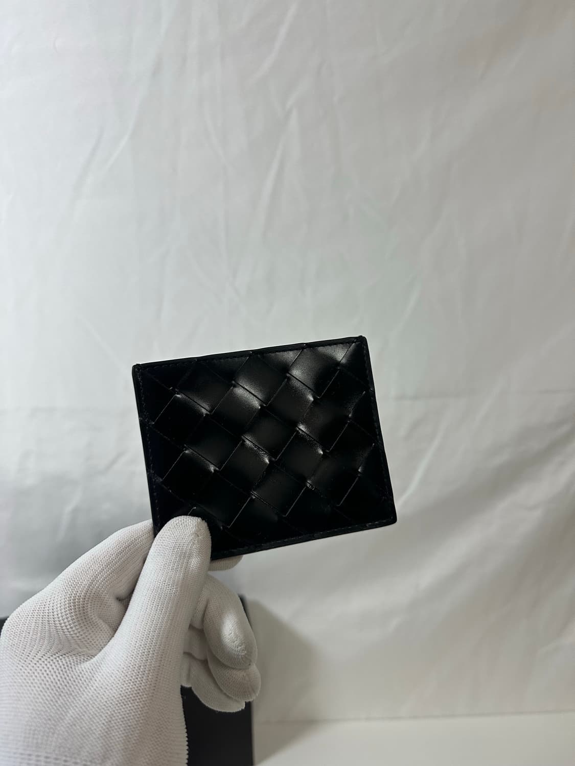 (OS) 보테가베네타 인트레아치토 카드지갑 블랙 상품이미지2