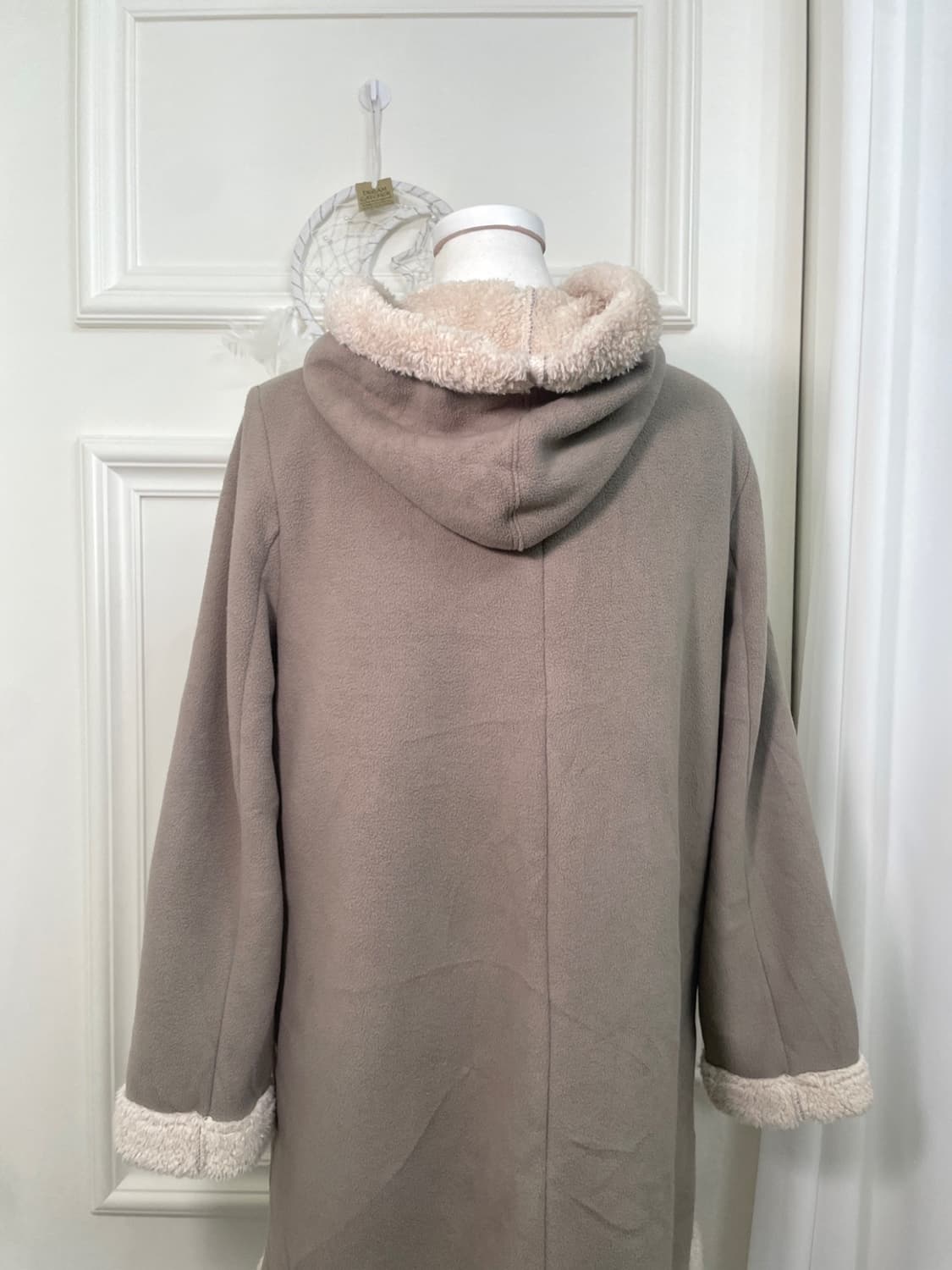 moca fur pocket point hoodie coat 상품이미지4