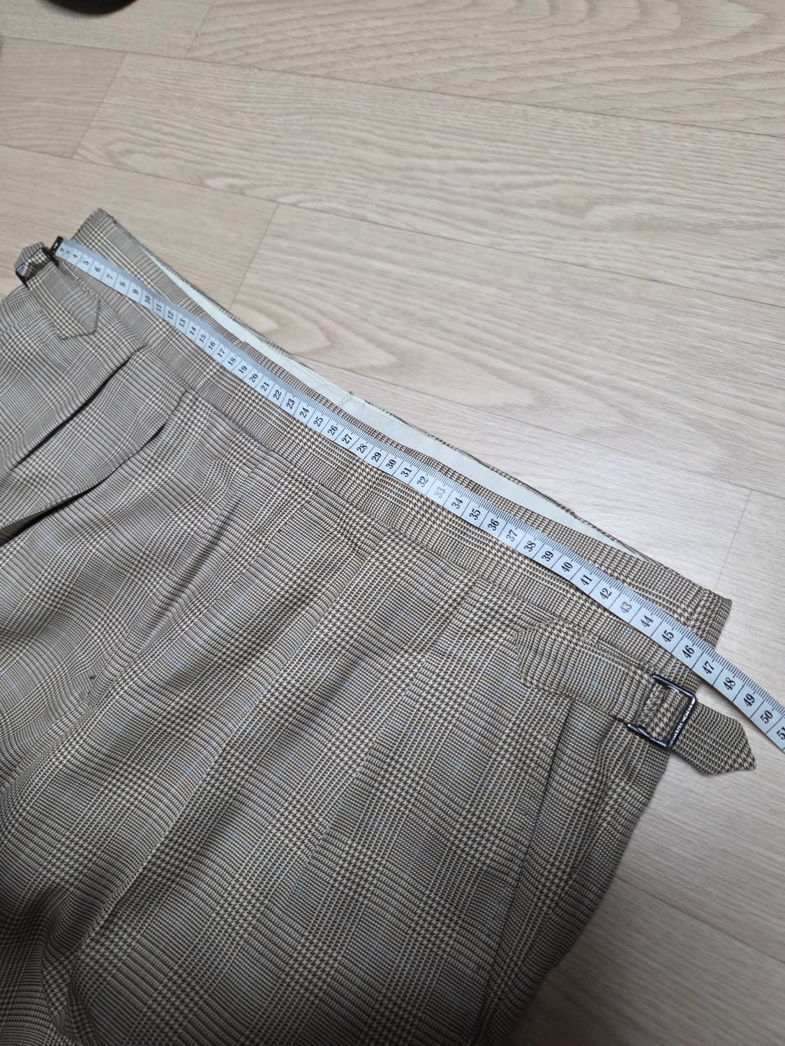 체코퍼블릭 글렌체크 어저스트 슬랙스 수트팬츠  상품이미지8