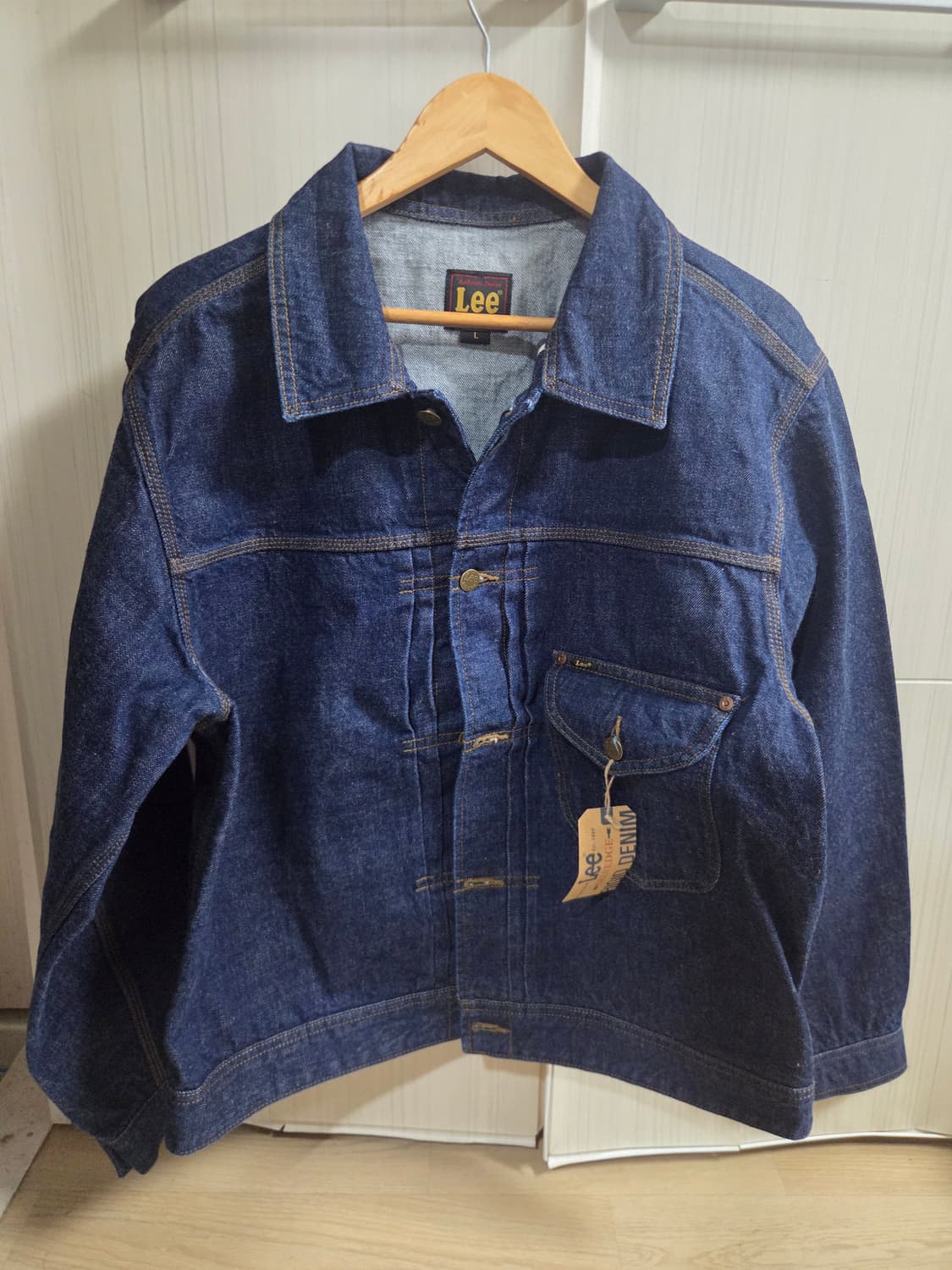 LEE-카우보이 셀비지 데님자켓 상품이미지1