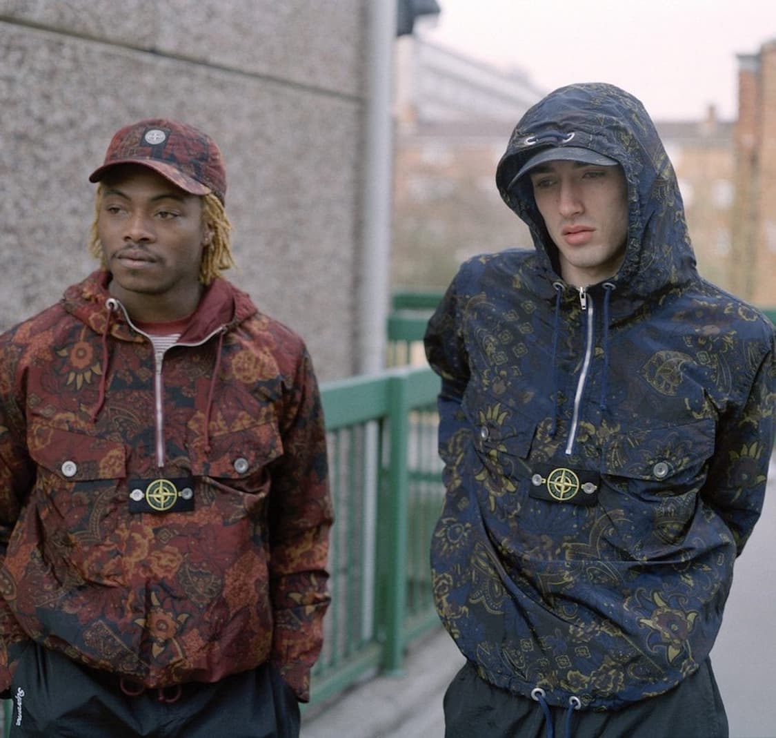 스톤아일랜드 x 슈프림 페이즐리 아노락 XL(105-110) 상품이미지9