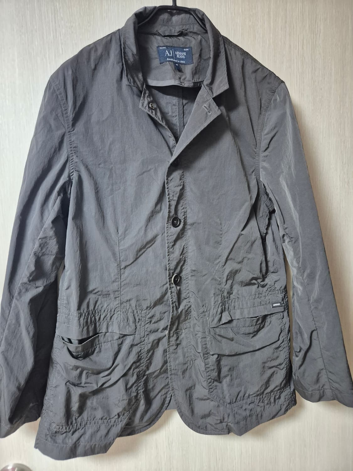 알마니 진스 아르마니 아노락 경량 자켓 50 남성 상품이미지1