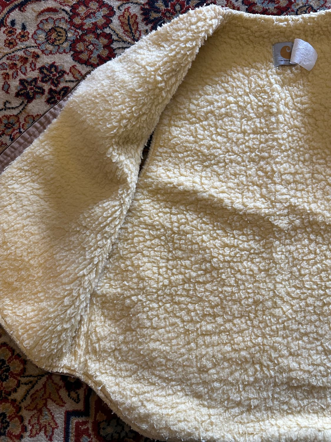 [90s/USA] 칼하트 쉐르파 덕베스트 - XXL 상품이미지9