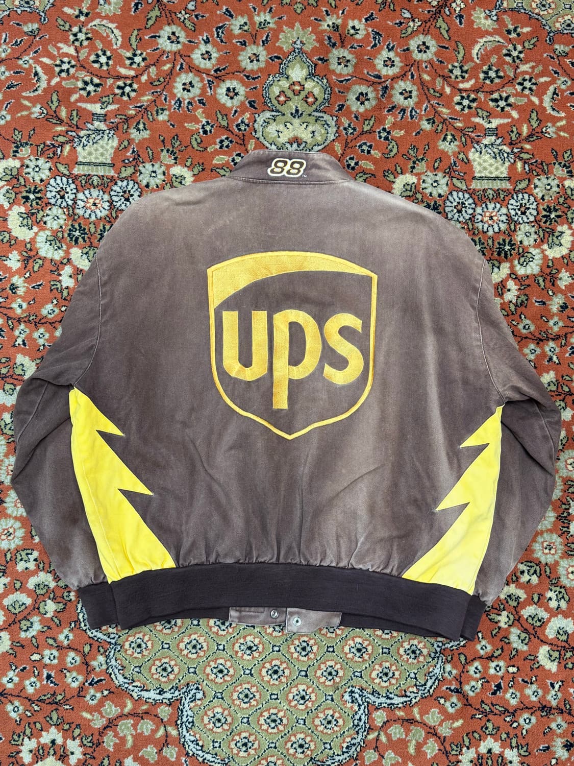 체이스 어센틱스 CHASE UPS 브라운 레이싱 자켓 XL 상품이미지2
