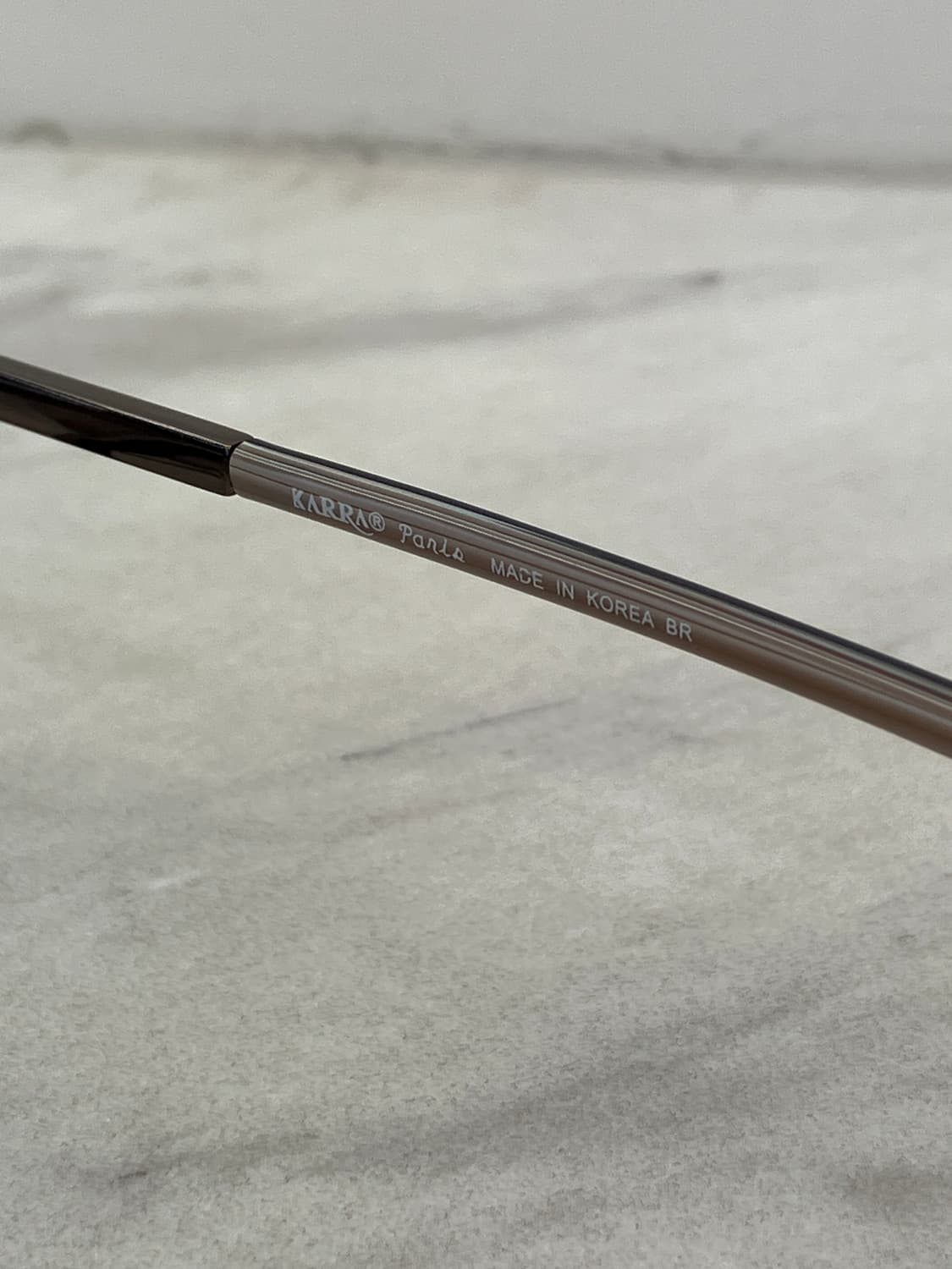 카라 KARRA 브론즈 스틸 소프트 스퀘어 메탈테 안경 상품이미지8