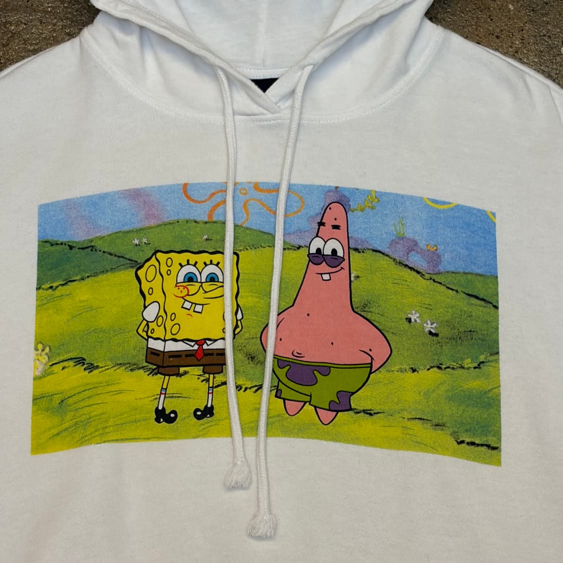 미국빈티지 니켈로디언 스펀지밥 후드티 상품이미지4