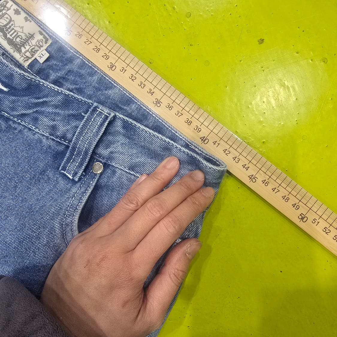 Dime 데님 팬츠 XL 루즈핏 스트릿 BAGGY 데님   상품이미지6