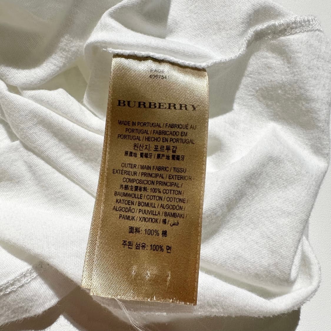 버버리 Castleford 프린트 반팔 티셔츠 상품이미지6