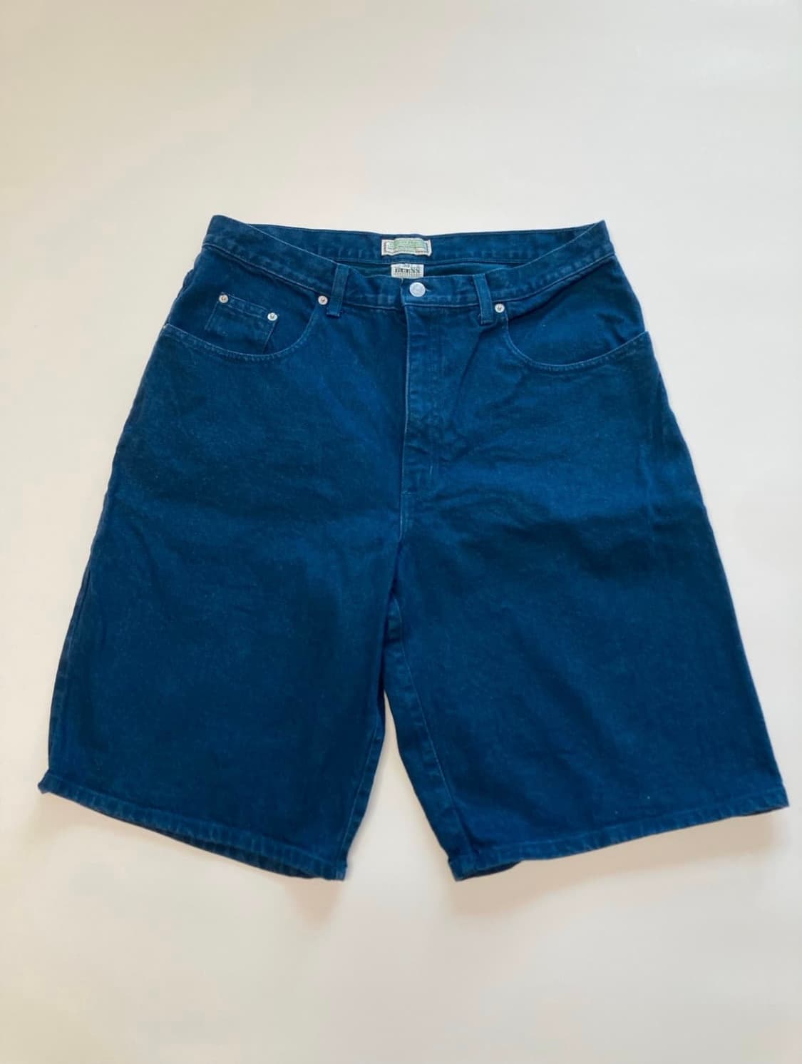 90s guess usa made 다잉 데님 숏츠 상품이미지1