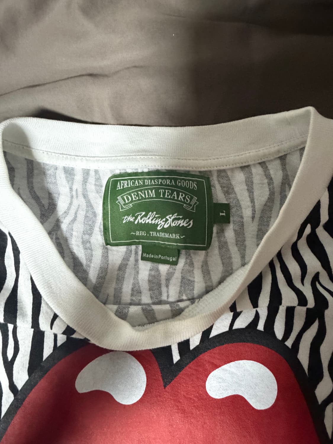 데님 티어스 x 롤링 스톤스 협업 롱슬리브 상품이미지4